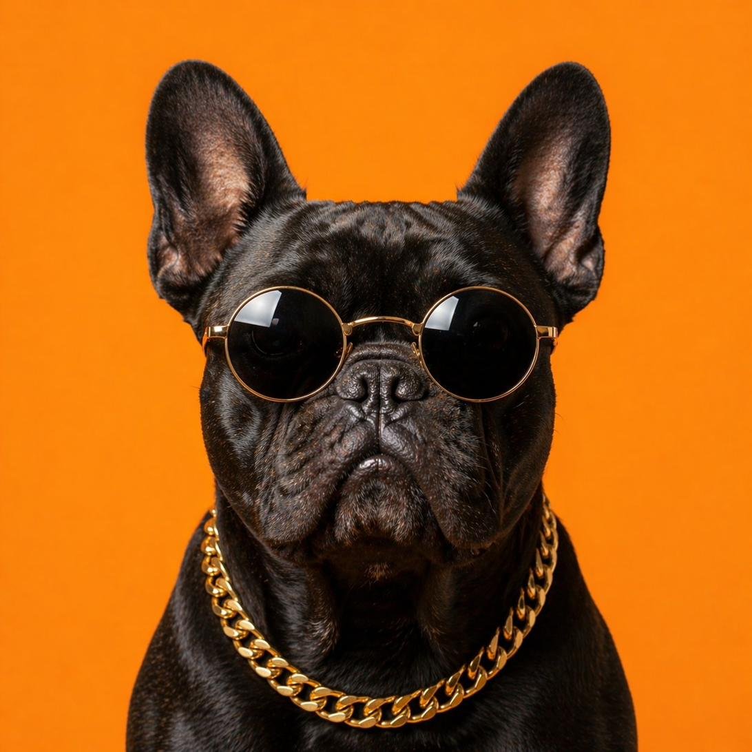 Petcool crew — the coolest bulldog